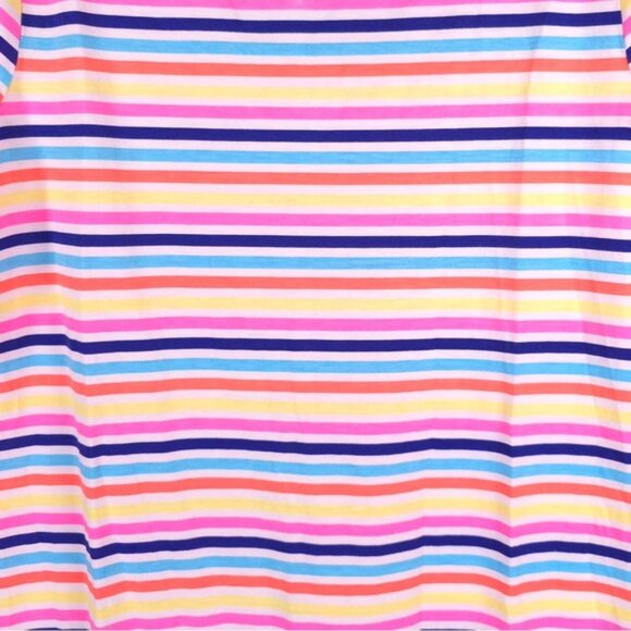 Lilly‎ Pulitzer 100% PIMA COTTON PERU MADE SS Marlowe Dress Island Stripe SMALL - Picture 10 of 13